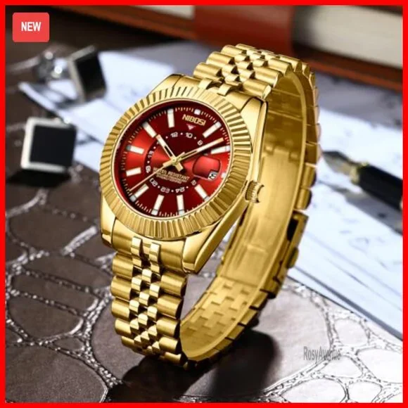 Stainless Steel Dress Watch with Date, Water Resistant, Japanese Quartz Movement - Picture 4 of 7